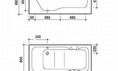 浴缸安装预留尺寸_浴缸安装预留尺寸图